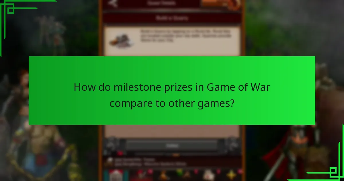 Which milestone prizes provide the best value for players?