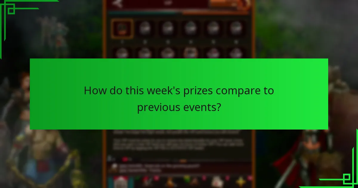 How can I effectively participate in weekly events?