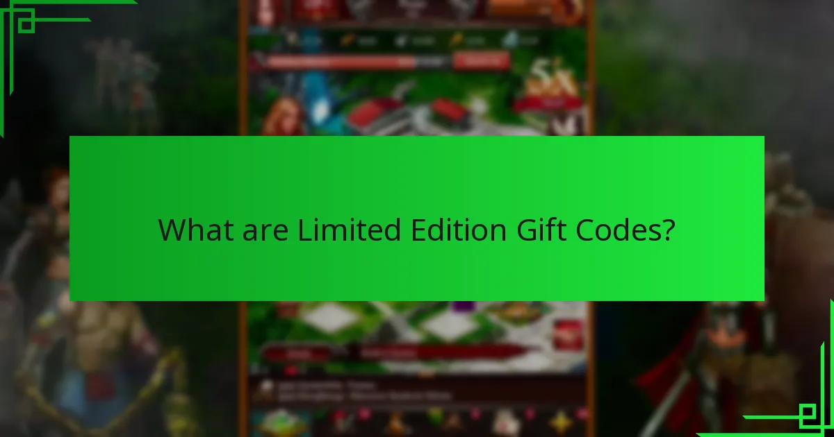 How do Limited Edition Gift Codes compare to other gift codes?