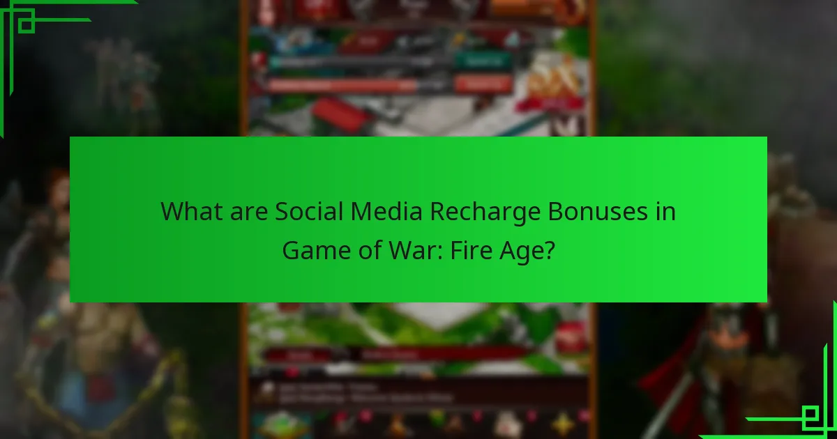How do Social Media Recharge Bonuses compare to other bonuses?