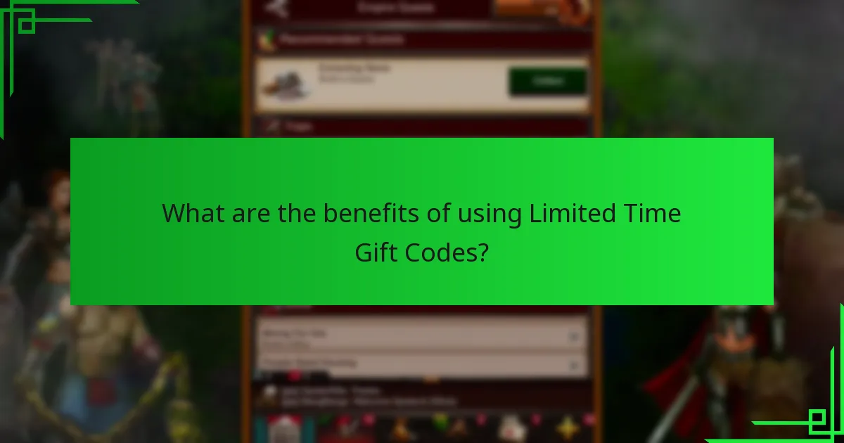 How do Limited Time Gift Codes compare to other promotional offers?