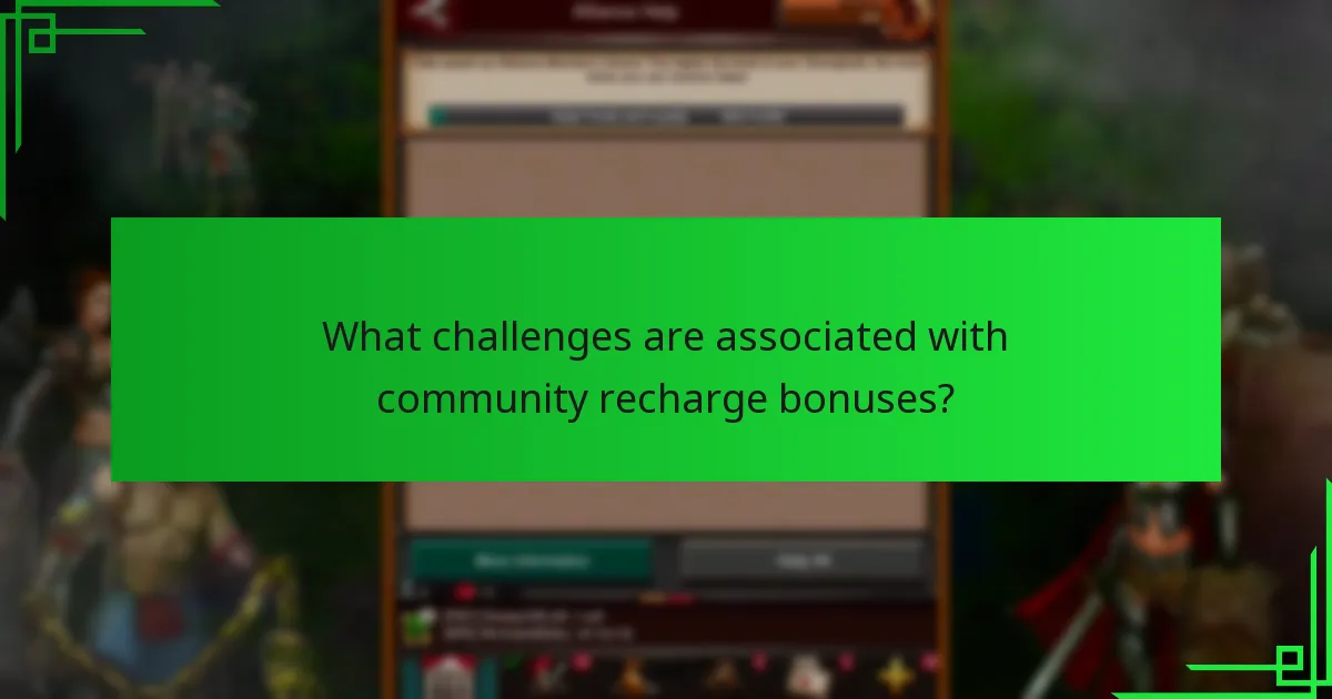 Which platforms offer community recharge bonuses?